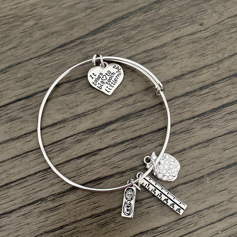 4/$10 Cute Teacher Chain Bracelet